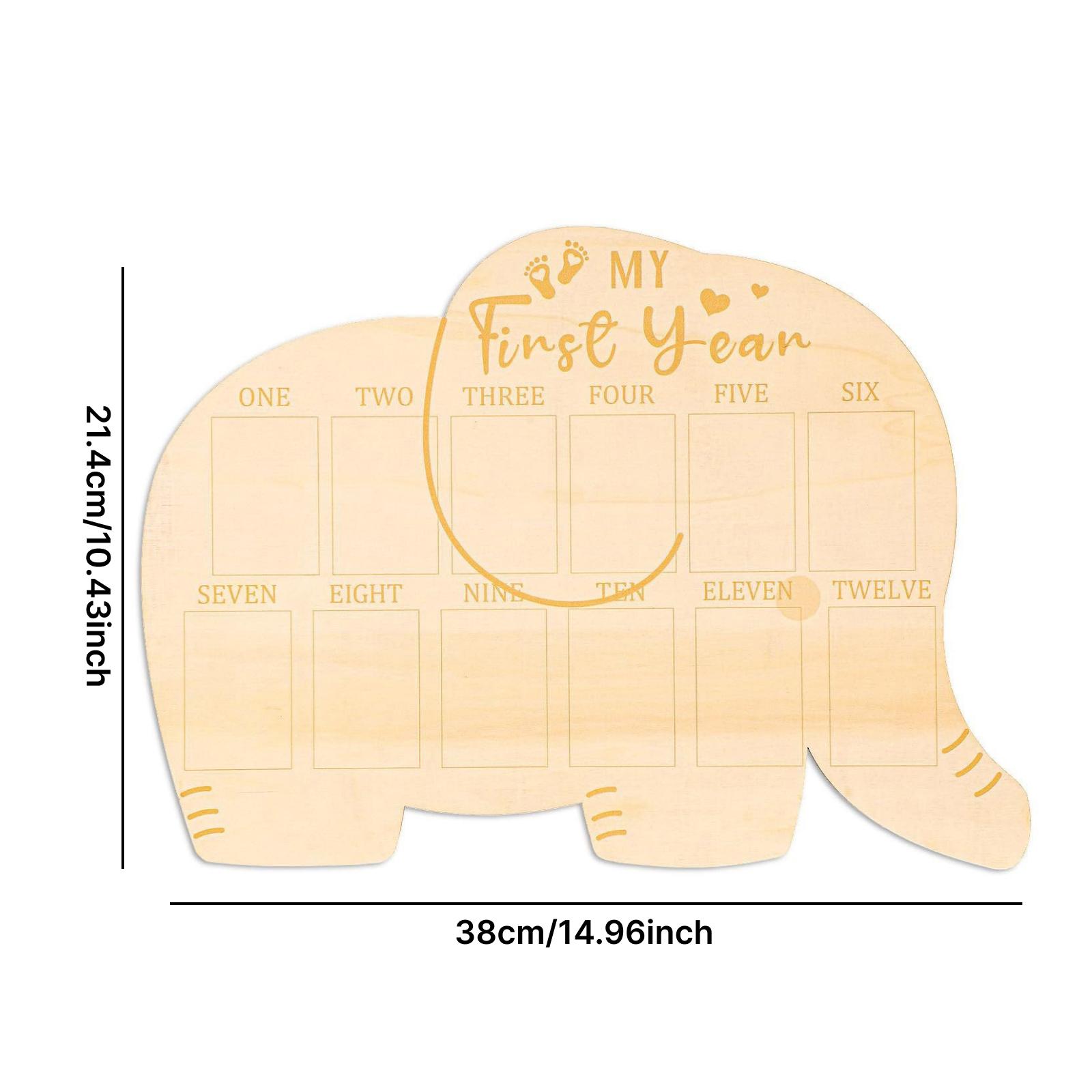 Baby Photo Board Wood Frame Tw - Baby Nursery Frames reseña y precio