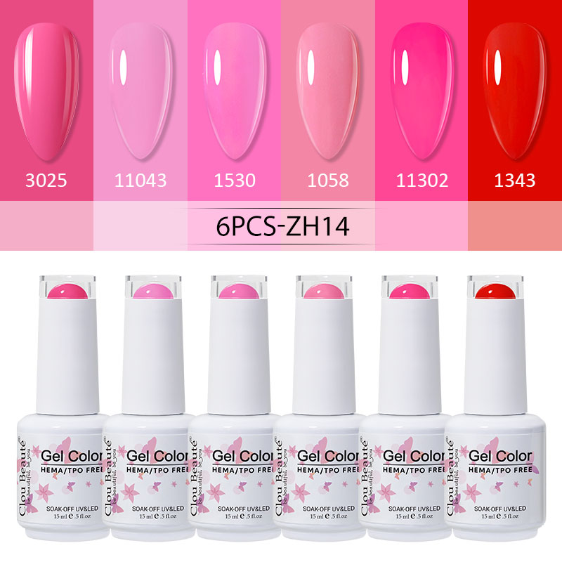 Clou Beaute 6pcs HEMA TPO FREE - Baby Nursery Jelly reseña y precio