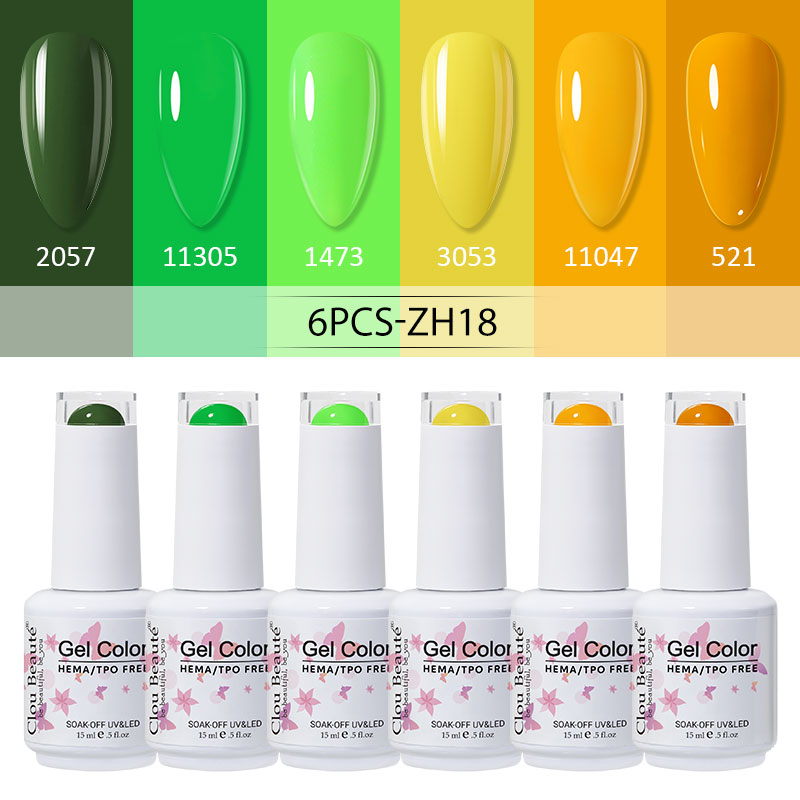 Clou Beaute 6pcs HEMA TPO FREE - Baby Nursery Jelly reseña y precio