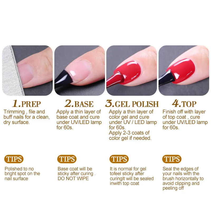 Clou Beaute 6pcs HEMA TPO FREE - Baby Nursery Jelly reseña y precio