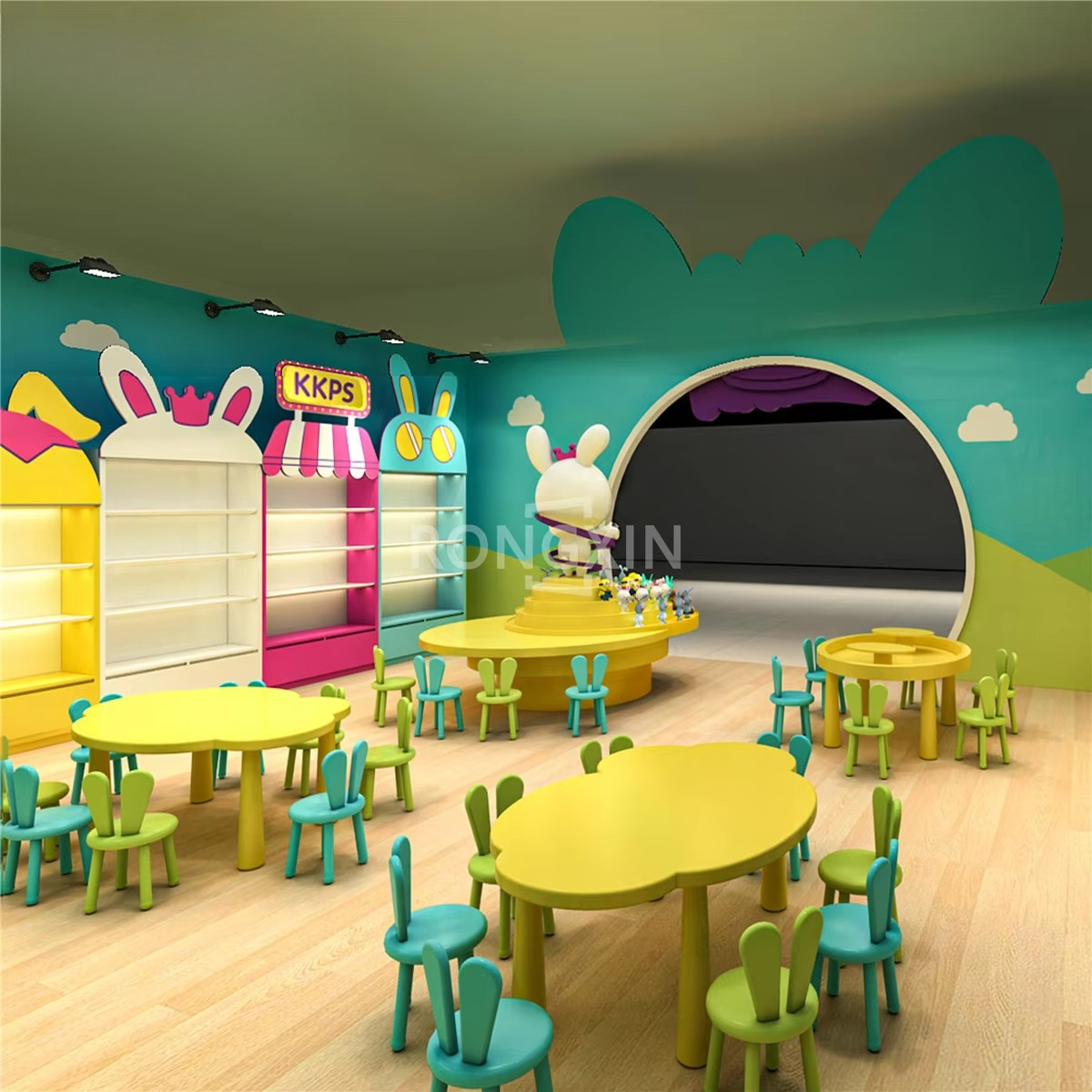 Customized Design Children Nur - Baby Nursery Furniture Sets reseña y precio