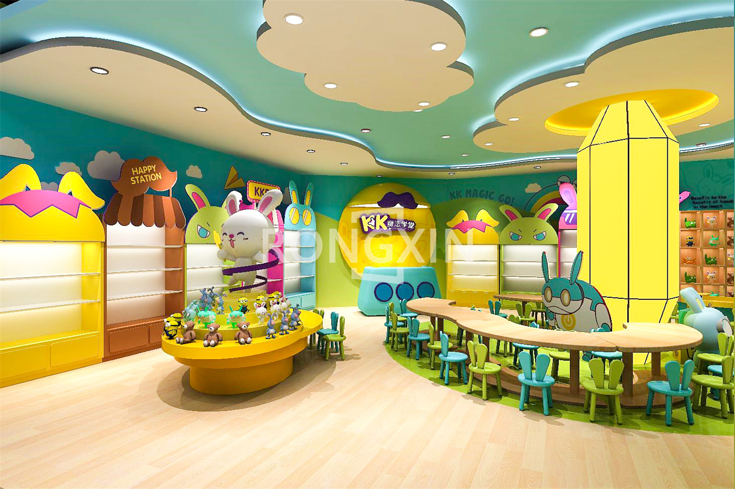 Customized Design Children Nur - Baby Nursery Furniture Sets reseña y precio