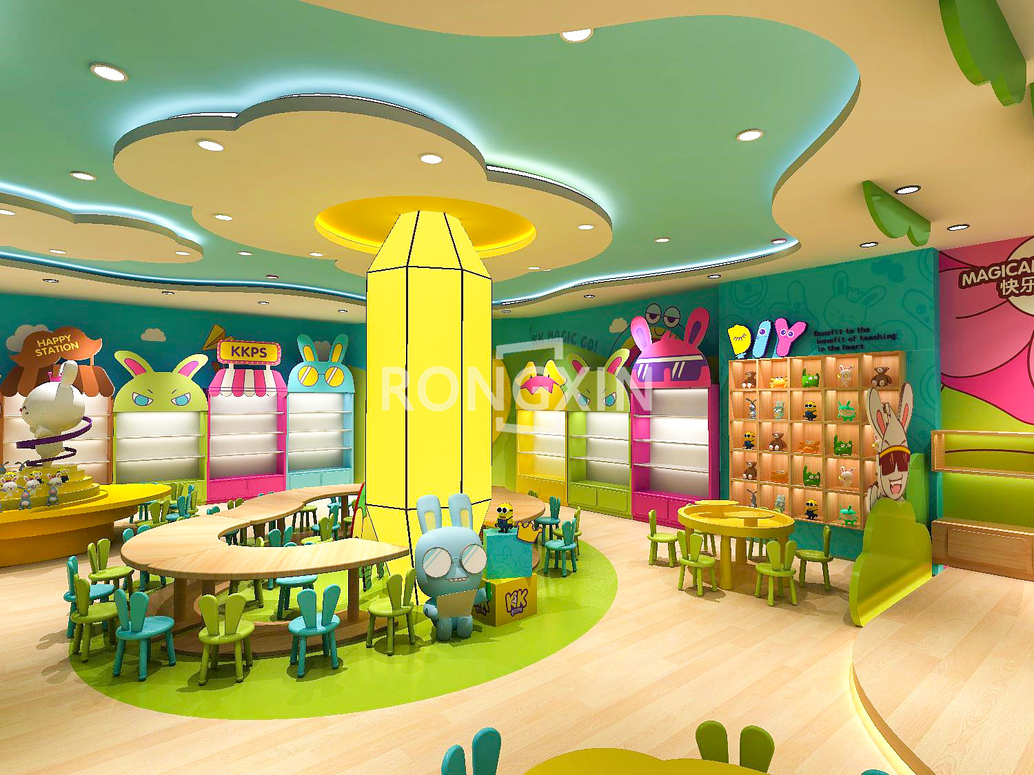 Customized Design Children Nur - Baby Nursery Furniture Sets reseña y precio