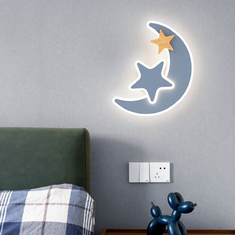 Cartoon LED Rocket Wall Lamp M - Baby Nursery Wall Lights reseña y precio